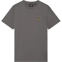 Lyle & Scott T-shirt - Plain - Mid Grey - - 12-13 år (152-158) - T-Shirt