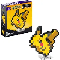 Mega Pikachu Pixelkunst Byggespil Med 400 Klodser