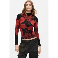Desigual Shirts rød / sort
