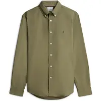 Tommy Hilfiger Flex Solid Regular Fit Skjorte Med Lange ærmer