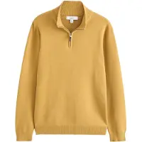 Next Pullover mørkegul