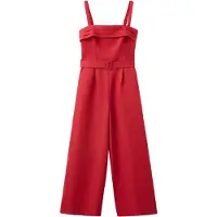 Mango Jumpsuit rød
