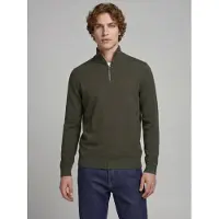 JJ REBEL Pullover 'JREBCALLUM' oliven