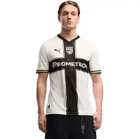 Puma Parma Calcio 1913 2026 Home Jersey Men, Clothing, Warm White/Black, XXL