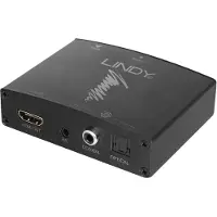 Lindy 4K HDMI lydudtrækker med bypass, 38167