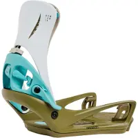 Burton - Snowboardbindinger - Step On Genesis White/Drdmss til Unisex - Størrelse M - Grøn