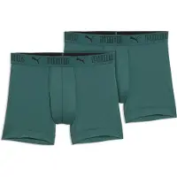 Puma Sport Microfiber Boxers (2-Pack) Men, Clothing, Green, 3