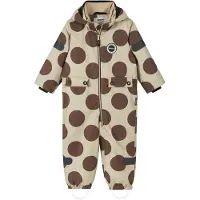 Reima Flyverdragt - Marte Mid - Earthy Beige m. Prikker - - 86 - Flyverdragt