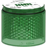 Schneider Electric Lysmodul for Harmony XVB7 lystårn i Ø70 mm i grøn farve med LED der lyser konstant