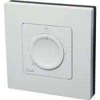 Danfoss IconTM WD, drejeknap - IconTM WD, trådløs gulvvarmetermostat med drejeknap