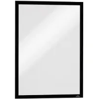 Durable Skilt DURAFRAME MAGNETIC A3 sort ramme - (5 stk.)