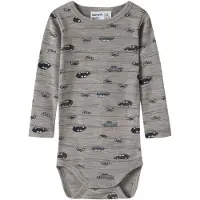 Name it Body l/æ - Uld - Noos - Rib - NbmWang - AOP - Satellite/ - - 1 år (80) - Body L/Æ