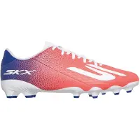 SKECHERS Fodboldstøvler 'CLUB' ensian / orangerød / hvid