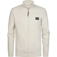 Petrol Industries Sweatjakke hvid-meleret