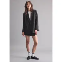Stradivarius Stribet Blazer Med Knapper 0-001 M