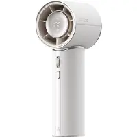 JISULIFE Handheld Fan Pro1 Mini 4250mAh USB-C Portable Fan Blower - White