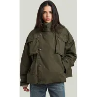 G-Star 4-Pocket Cape Jacket - Grey - Women