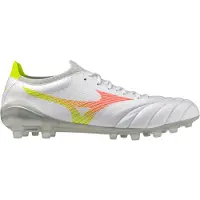 Mizuno Morelia Neo V Beta Pro Ag Prism - Hvid/orange/gul - Græs (Fg), størrelse 44