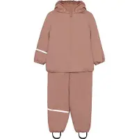 CeLaVi Regntøj m/u Seler - Fleece - PU - Burlwood - - 90 - Regntøj
