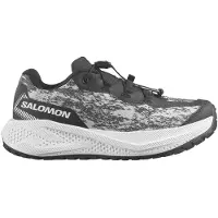 Salomon - Vandresko børn - Aero Grvl J White/Black til Unisex - Børnetoj Størrelse 35 - Grå