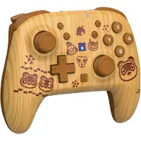 Hori Wireless PAD Turbo - Animal Crossing Brown - Switch 2 - Wireless Controller - Nintendo Switch 2