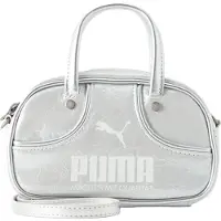 Puma Skuldertaske '1976' lysegrå / hvid