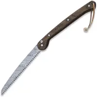 Woxna Söderfors 250 mm + Alfta leather sheath sav, cognac