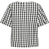 Ichi Bluse 'IHKarra' sort / hvid