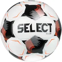 Select Fodbold Club V26 - Hvid/sort, størrelse Ball SZ. 4