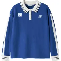 Name it Pullover blå / hvid