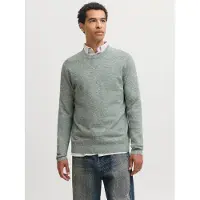 Jack & Jones Ensfarvet Striktrøje