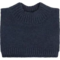 CeLaVi Halsedisse - Uld/Bomuld - Navy Melange - - 2-6 år - Halsedisse