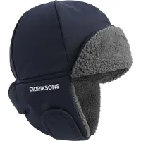 Didriksons Biggles cap 7, hue, børn, navy