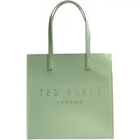 Ted Baker Shopper 'CRINKON' lysegrøn / hvid