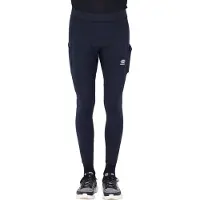 Circle - Trail running tøj - Men In Tights Legging 2.0 Onyx Black til Unisex - Størrelse L - Sort