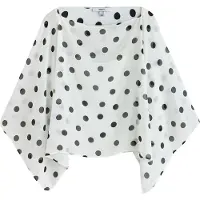 Next Bluse sort / hvid