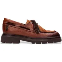Hispanitas Hispanitastil kvinder. BHI265185 Newyork sko i brunt læder (41), 1-3 cm, Ingen, Casual