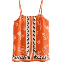 Next Overdel orange / sort / hvid
