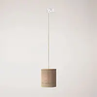 Creative Cables Cilindro Rafia Track Stucchi Pendellampe