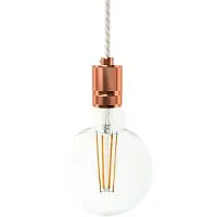 Creative Cables Knurled Pendellampe