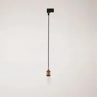 Creative Cables Vintage Track Powergear Pendellampe