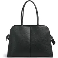 BOSS Tote bag i imiteret læder med præget logo