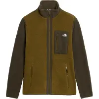 The North Face Funktionsfleecejakke 'YUMIORI' oliven / mørkegrøn / hvid