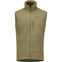 Norrøna - Vandretøj - Trollveggen Warm3 Vest M Deep Lichen Green til Unisex - Størrelse XL - Kaki
