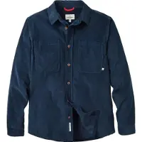 Passenger - Skjorter - Backcountry Cord Light Shirt Deep Navy til Unisex - Størrelse L - Flåde