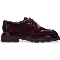 Hispanitas Hispanitastil kvinder. HI265157 Bordeaux lædersko fra Newyork (41), 1-3 cm, Ingen, Casual, Rødbrun