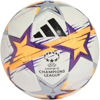 Adidas Fodbold Pro Kvinde Champions League 2026/27 Kampbold - Hvid/orange/sort, størrelse Ball SZ. 5
