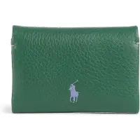 Ralph Lauren Polo Ralph Laurentil kvinder. 427949873018 Polo Play grøn læderkortholder (OSFA), Casual, Klassisk