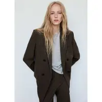 Mango Blazer 'IRISE' brun / sort