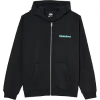 Quiksilver Cardigan - Graphic - Sort m. Print - - 14 år (164) - Cardigan